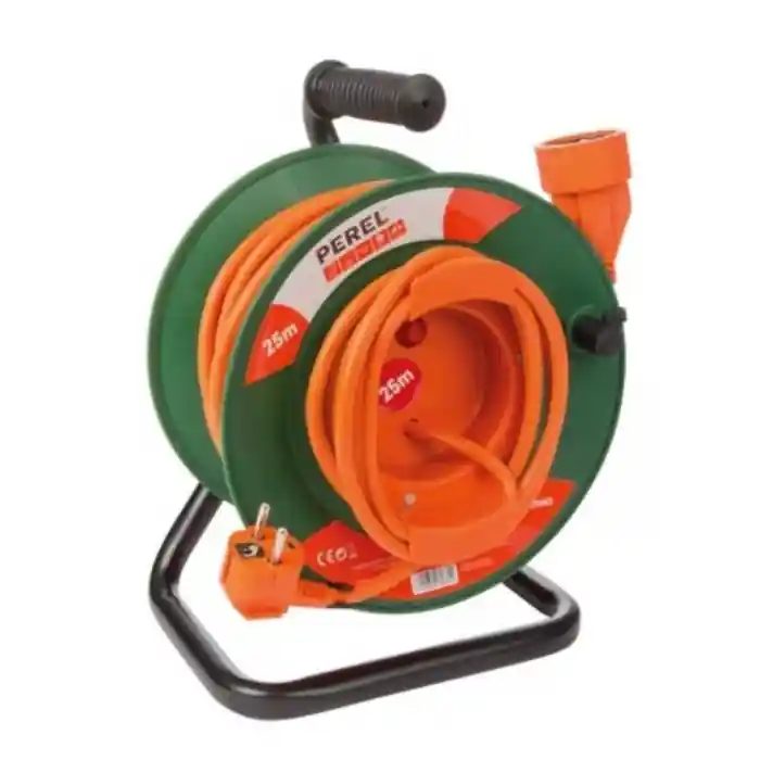 Prelungitor electric pe tambur Perel EGCR25N2, 25 m Calitate înaltă
