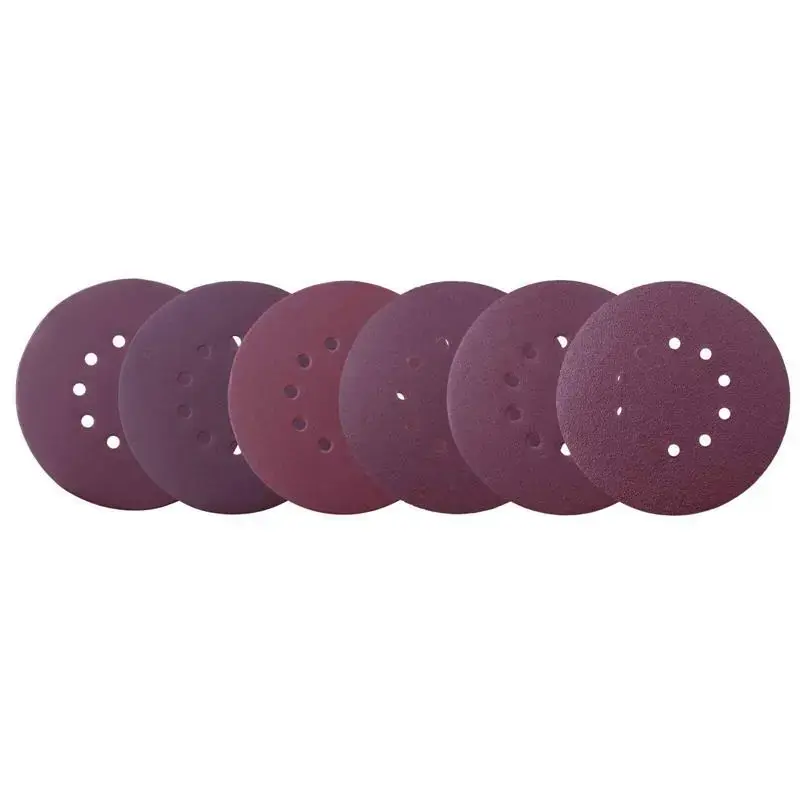 Livrare rapidă Set discuri abrazive pentru masinile de slefuit Scheppach 5903801701, Ø225 mm, granulatie 80-240, 6 piese