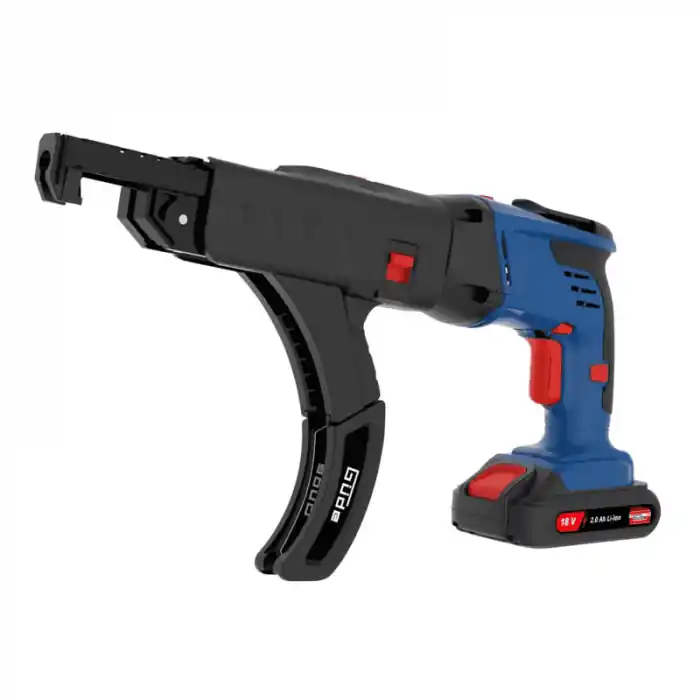 Masina de insurubat cu auto-alimentare plus acumulator si incarcator MS 18-201-23 Gude 58578, 18 V, 5000 rpm Ofertă specială