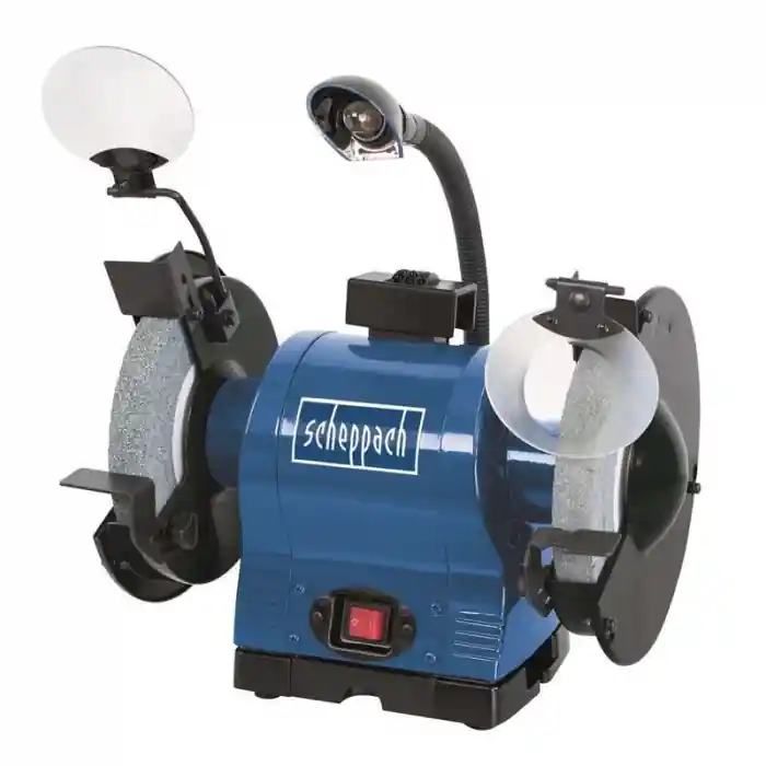 Polizor de banc dublu BG200 Scheppach 4903105901, 550 W, Ø200 mm Cumpărături sigure