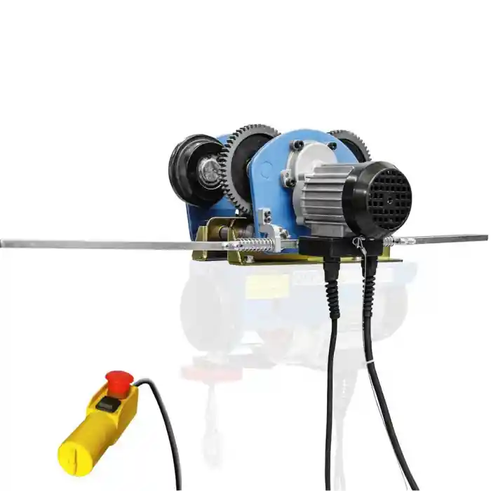 Carucior electric pentru scripete electric GLK 1000 Gude 01717, 68-110 mm Transport gratuit