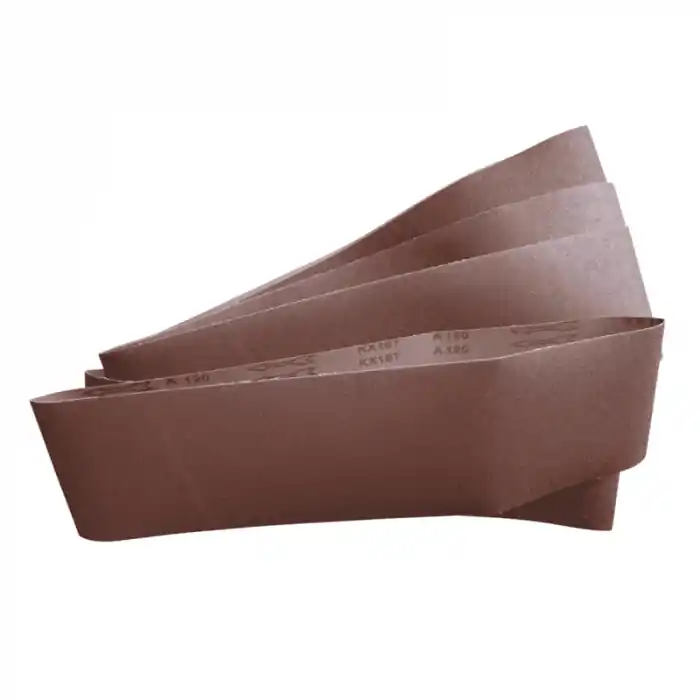 Retur ușor Set benzi de slefuire pentru masina de slefuit GBTS1100 Gude 38363, P120 K, 5 bucati