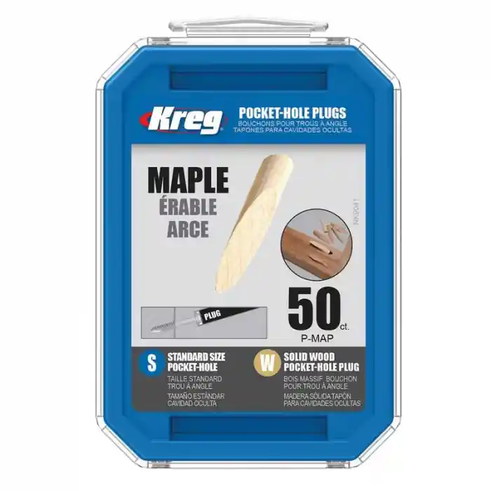 Plată sigură Set mufe pentru gauri in lemn Kreg P-MAP, 50 bucati