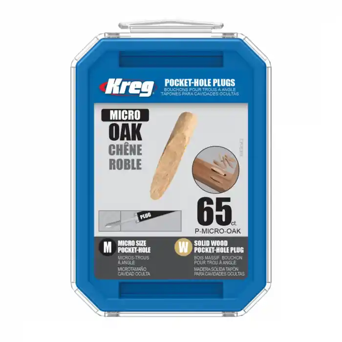 Set mufe pentru gauri in lemn P-MICRO-OAK, 65 bucati Discount