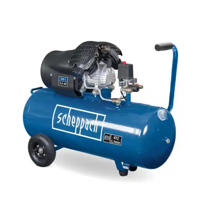 Livrare expres Compresor cu doi cilindri HC120DC Scheppach 59061209969, 2200 W, 100L, 10 bari