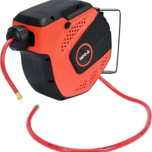 Tambur furtun aer, 10m, automat YT-24242 Premium