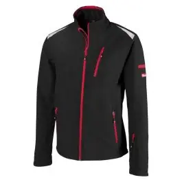 Discount Geaca Fortis, negru/rosu, mas. M