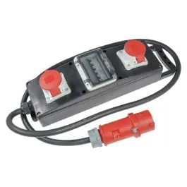 as Schwabe - Distribuitor electric S10, 400V, 32A, H07RN-F 5G6, 2 prize, 2m [60806] Reducere de preț