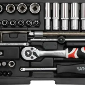 Trusa tub.+antrenor 42buc 1/4"cr-v YT-1448 Preț promoțional