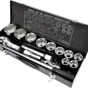 Cel mai bun preț Trusa chei tub. cu clichet 3/4", 15 buc YT-1334