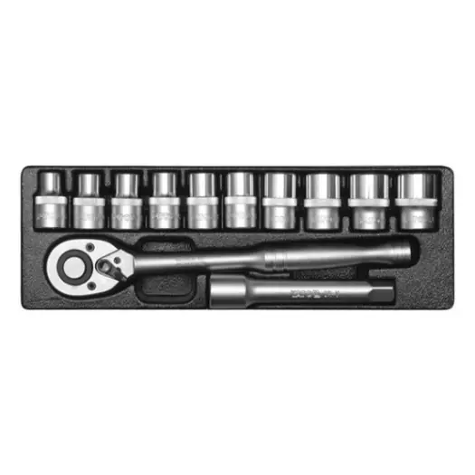 Trusa tubulare 12 piese 1/2", 10-24 mm YT-1262 Preț mic