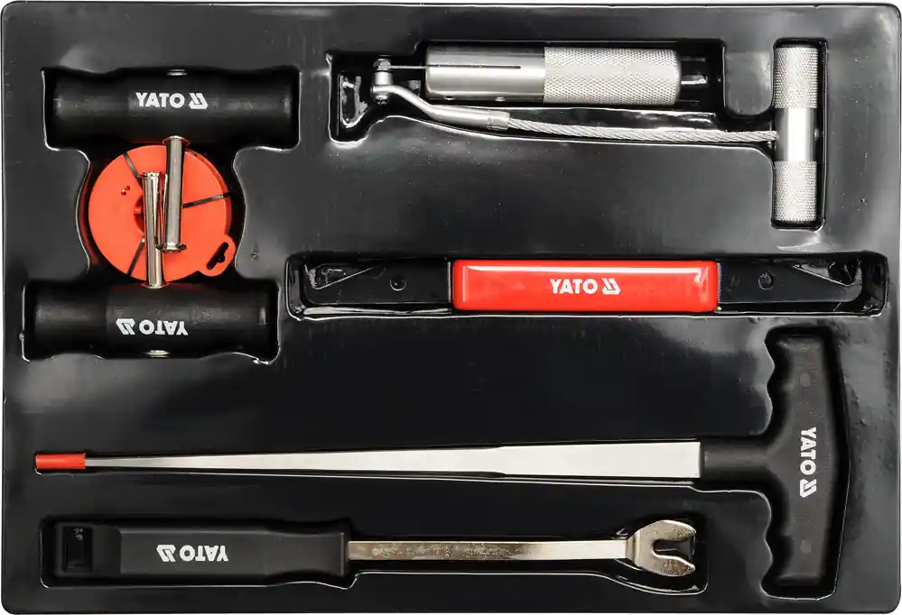 Set pentru demontat geamuri auto YT-0845 Disponibil imediat