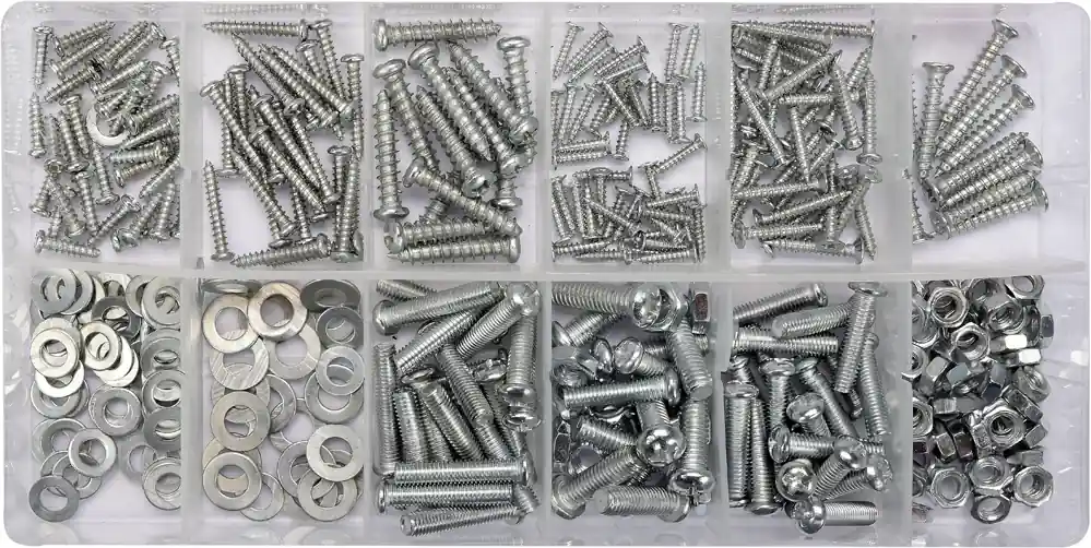 Set suruburi si piulite, 347 buc YT-06771 Ofertă