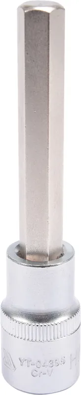 Bit hex. cu adaptor 1/2",10x100mm YT-04395 Cel mai bun preț