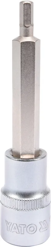 Bit hex. cu adaptor 1/2",5x100mm YT-04391 Retur ușor