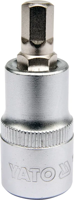 Bit hex. 8 , cu adaptor 1/2", 55mm YT-04384 Cel mai vândut
