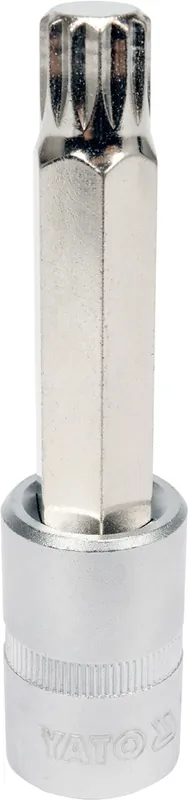 Bit spline cu adaptor 1/2",m14,100mm YT-04355 Livrare expres