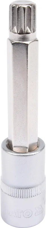 Bit spline cu adaptor 1/2",m12,100mm YT-04354 Ofertă specială