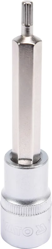 Calitate înaltă Bit spline cu adaptor 1/2",m5,100mm YT-04350