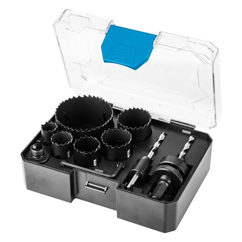 Cel mai bun preț Tuburi bimetalice Co8% (19, 25, 30, 35, 40, 68 mm), set de 9 el. 57H921