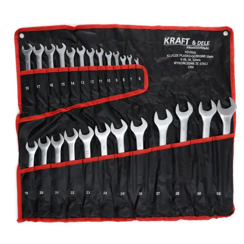 Chei 6-32 CrV 25 buc mat în ambalaj textil Kraft & Dele Cel mai vândut