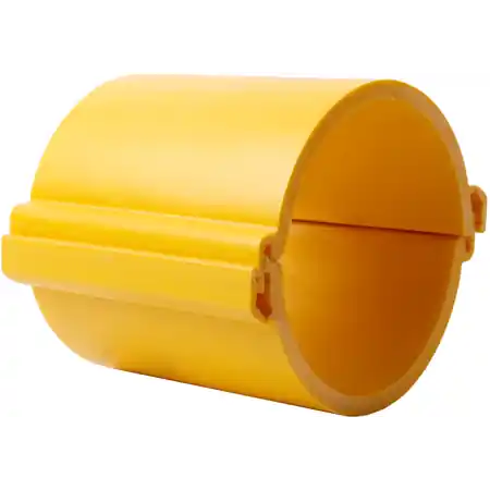 Tub rigid format din doua partipentru protectie cabluri subterane D 160mm Galben Kopos Livrare gratuită
