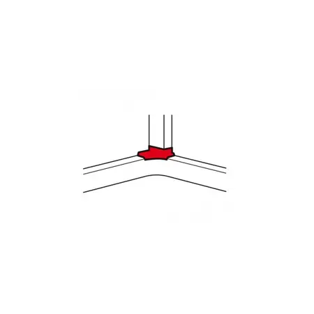 Angled junction - pentru capac flexibil DLP trunking 50x80/150/170 + adaptable inaltime 35/50 Legrand Nu rata