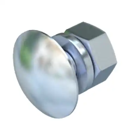 Truss-head bolt with nut and washer F | Type FRS 8x25 F Obo Betermann Ultima șansă