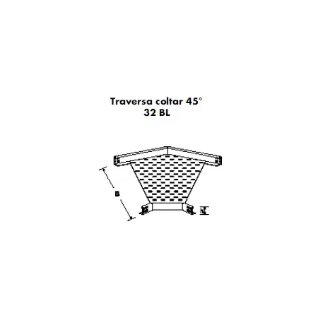 TRAVERSA COLTAR 45GR PENTRU PAT METALIC 200 MM Elvan Cel mai bun preț