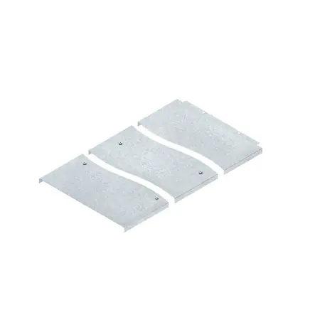 Vezi acum Capac pentru jgheab de cabluri/scara cu deschidere larga cu protectie pentru bara de protectie si elemente de fixare pre-asamblate cu blocare prin rasucire WDV 400 E3 Niedax