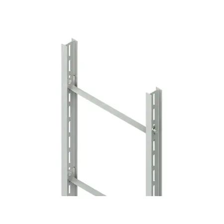 Ultima șansă Scara verticala cu cablu versiune grea, realizata din profile I 80 conform DIN 1025 si canale de ancorare model 2986 (profil C), nemontata STIW 40/606 Niedax