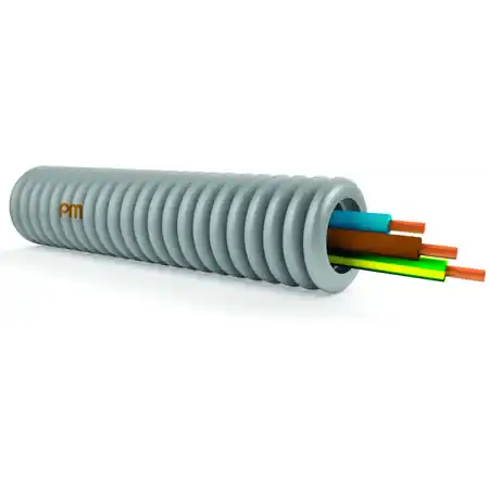 Tub copex cablat, cablu rigidinclus la interior 3x1.5 H07V-U PM Plată sigură