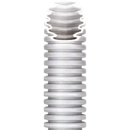 Tub flexibil cu rezistenta Medie- Autostingere - diametru16mm - fara sonda tragatoare - GRI RAL7035 Gewiss Transport gratuit