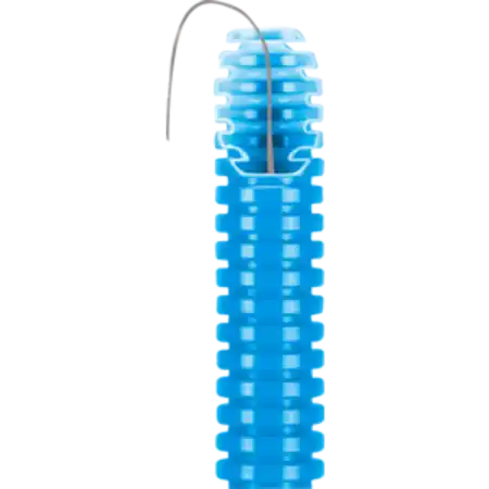 Tub flexibil cu rezistenta Medie FK15 - diametru25MM - cu sonda tragatoare - lumină albastră Gewiss Expediere rapidă