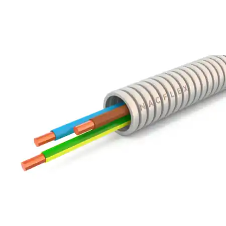 Tub copex cablat, conductor rigidinclus la interior 3x2.5 H07V-U FY2.5 NacFlex Livrare expres