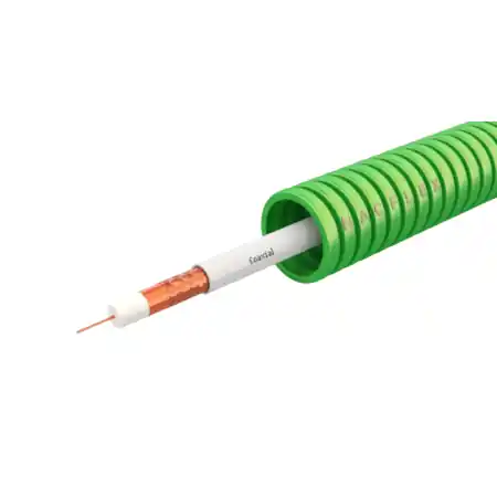 Tub copex cablat, Cablu Coaxial NacFlex Calitate înaltă