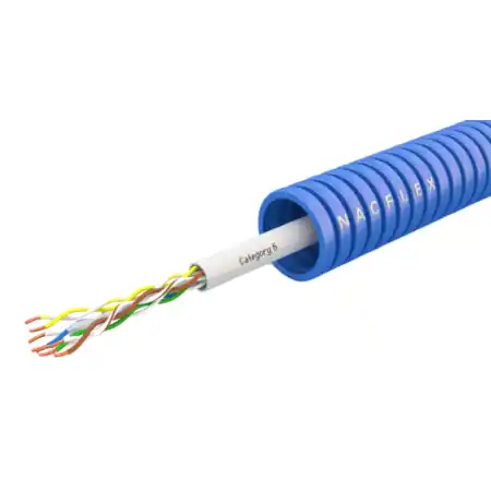 Tub copex cablat, Cablu UTP Cat 6 23AWG NacFlex Calitate înaltă