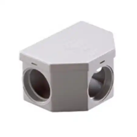 TRIX BOX 3 INPUTS - IP54 - GREY RAL7035 Gewiss Chilipir
