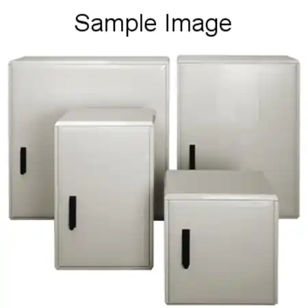 Ultima șansă Dulap din poliester cu 2 usi, H750xL1250xA312mm Schrack