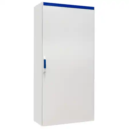 Ultima șansă Dulap compact cu o usa, 2000x1000x400mm, RAL 7035 Schrack