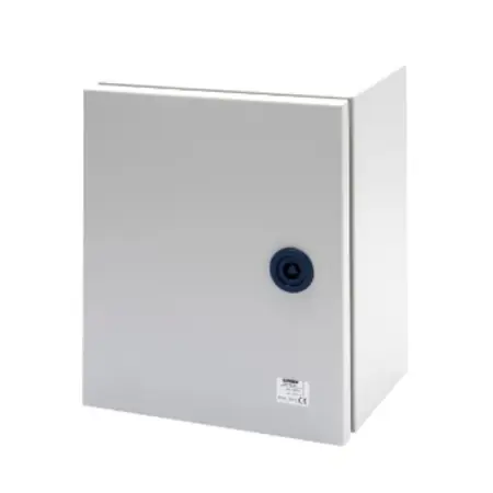 Vezi acum BOARD IN METAL WITH BLANK DOOR FITTED WITH LOCK 250X300X160 - IP55 - GREY RAL 7035 Gewiss