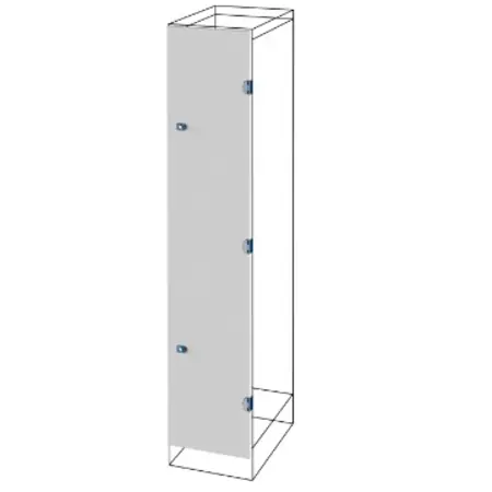 Usa plina - EXTERNAL COMPARTMENT - QDX 630/1600 H - 400X1800MM Gewiss Super ofertă