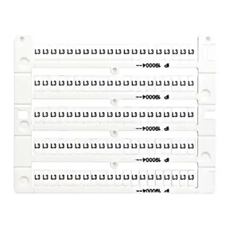 Vezi acum Marcaje pentru cleme şir TB şi ST, 100x 'L3' Schrack