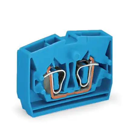 2-conductor center terminal block; suitable for Ex i applications; without push-buttons; 2.5 mm²; CAGE CLAMP®; 2,50 mm²; blue Wago Ieftin