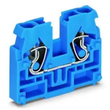 2-conductor terminal block; suitable for Ex i applications; without push-buttons; without snap-in mounting foot; 2.5 mm²; CAGE CLAMP®; 2,50 mm²; blue Wago Reduceri