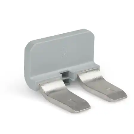 Adjacent jumper; insulated; Nominal current: 309 A; gray Wago Cumpără online