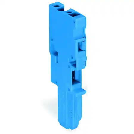 1-conductor female plug; 4 mm²; 1-pole; 4,00 mm²; blue Wago Ofertă de sezon