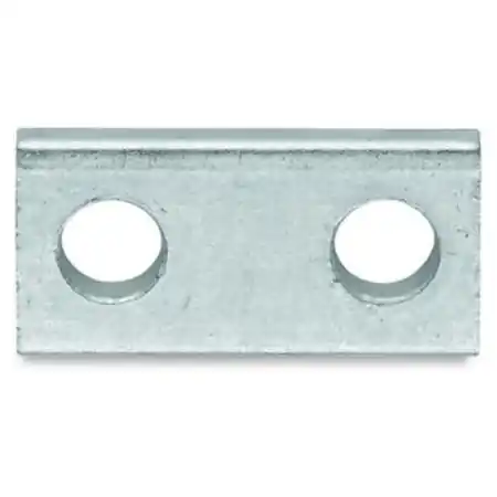 Assembled jumper bar; 2-way Wago Retur gratuit