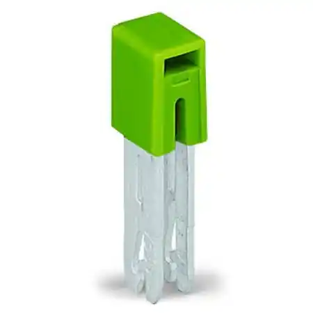 Adjacent jumper; insulated; Nominal current 15 A; yellow-green Wago Expediere rapidă