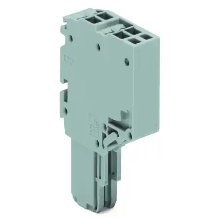 2-conductor female connector; 1.5 mm²; 2-pole; 1,50 mm²; gray Wago Ofertă exclusivă